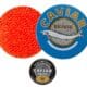 Trout roe and blue tin