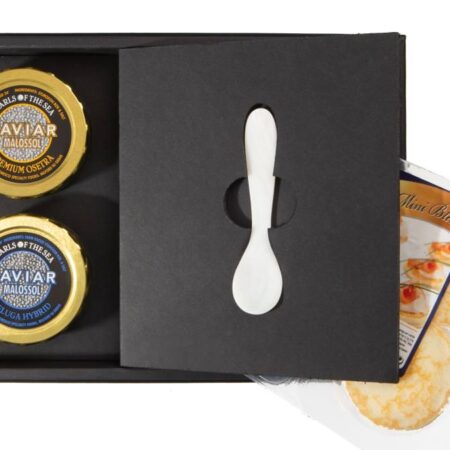 premium imported caviar set