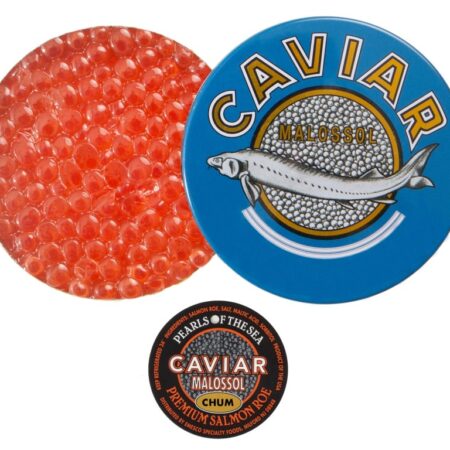 Chum roe caviar