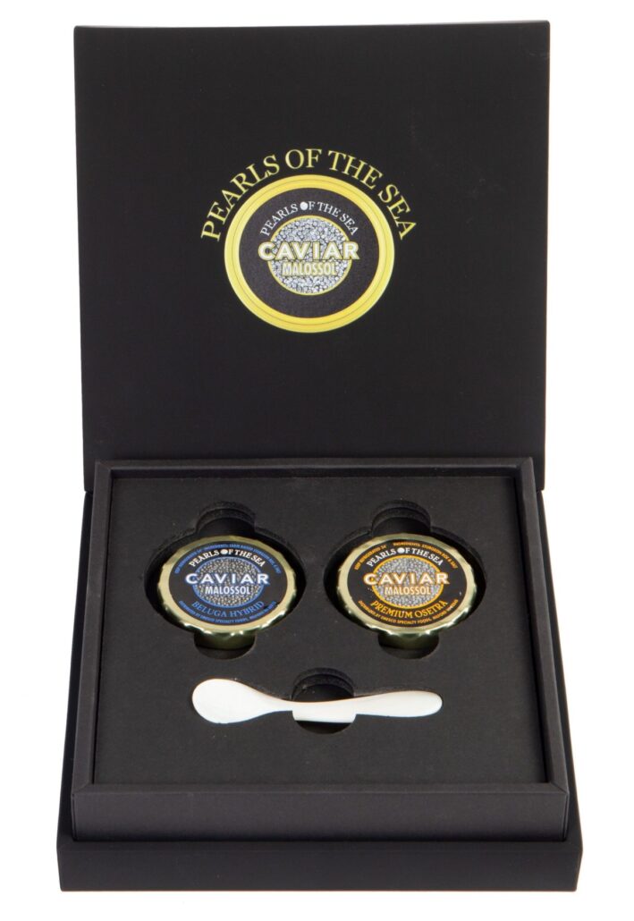 Imported caviar gift for caviar lovers